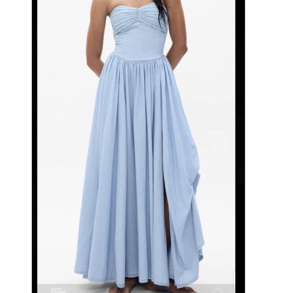 LoveShackFancy X Gap Tiered Maxi Dress - Picture 1 of 4